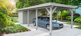 Carport en bois