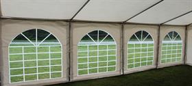 Marquee with sides