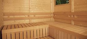 Outdoor sauna