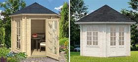 Pavillon de jardin rond