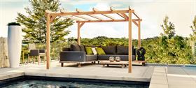 Pergola in legno