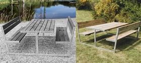 Table de pique-nique bois