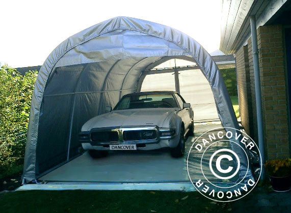 Tarpaulin, ground cover 2.6x3.1 m PVC, Grey