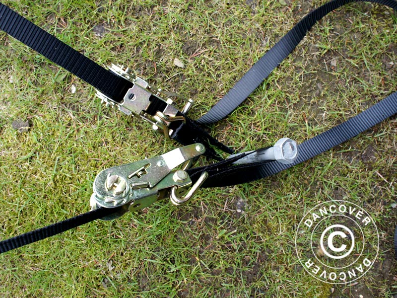 Safety Pack 4 (storm pegs 60 cm & storm straps)