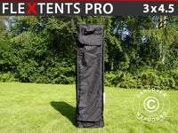 Nosiva torba na kotačiće, FleXtents PRO 3x4,5m, Crna