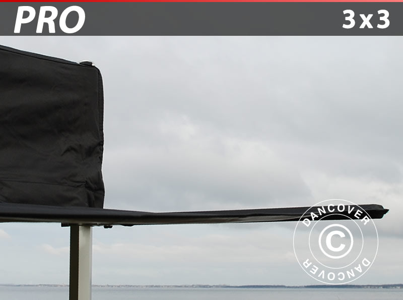 FleXtents PRO 3m eend, Must koos ühendustega