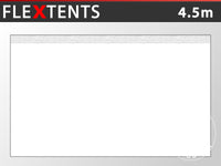 Standard sidewall for FleXtents, 4.5 m, White