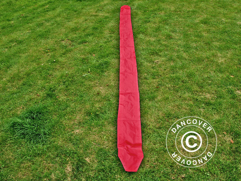 Dachrinne 6m, Rot, für FleXtents