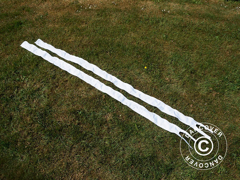 Panneaux d’étanchéité pour les tentes pliantes FleXtents® PRO de la gamme 4m, blanc, 2 pcs.