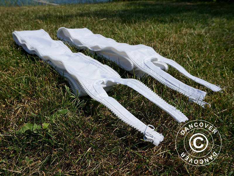 Liigendpaneelid FleXtents® PRO 4m sarja pop-up aiatelkidele, Valged, 2 tk.