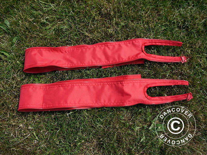 Savienojošs posms priekš FleXtents® PRO saliekamas nojumes 4m sērijas, Sarkana, 2 gab.