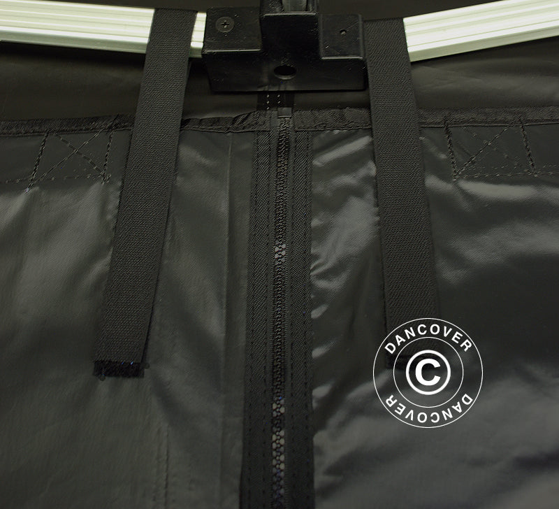 Sidewall kit for Pop up gazebo FleXtents 4x8 m, Black