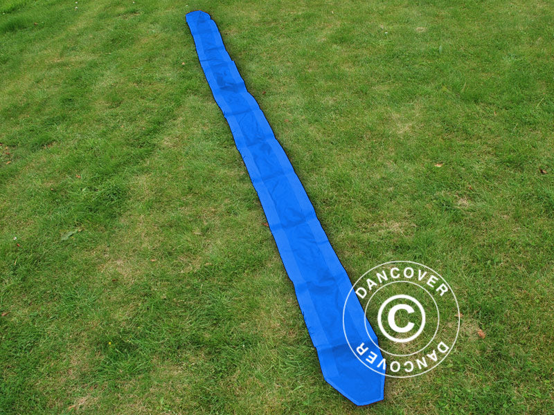 Dachrinne 8m, Blau, für FleXtents