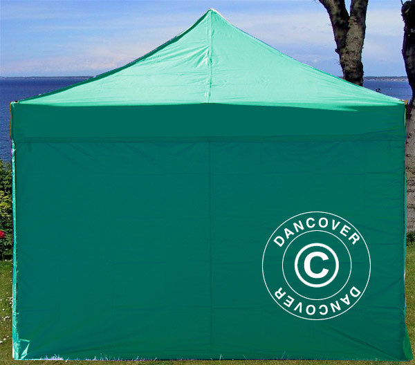 Sidewall kit for Pop up gazebo FleXtents 3x6 m, Green