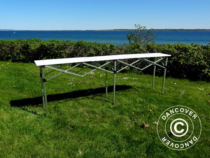 FleXtents PRO mostrador plegable, 2m, Blanco