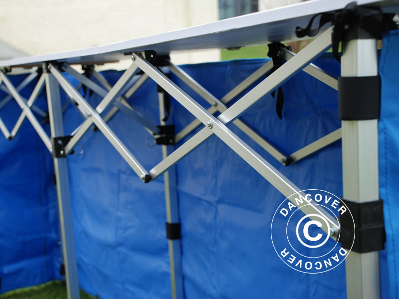 Seitenverkleidung für die FleXtents PRO Falttisch, 3m, Blau