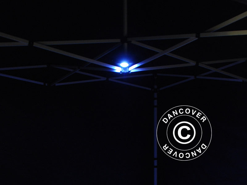 Parasol tuli Cleo, 24 LED-i