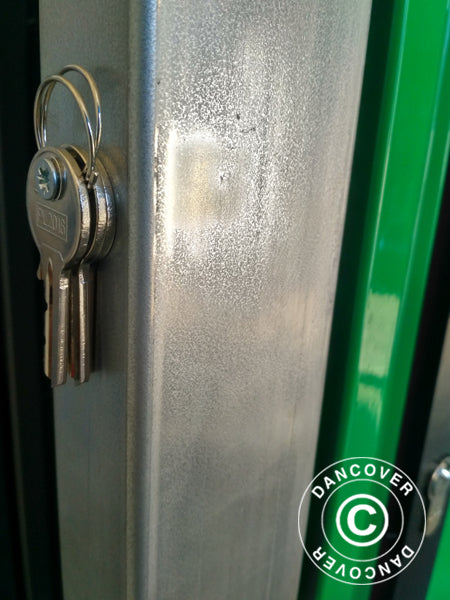 Metal door for Industrial Storage Shelter Alu, 0.9x2 m, White