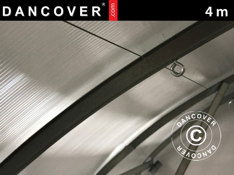 Augu piesiešanas komplekts 4m siltumnīcai, 8m