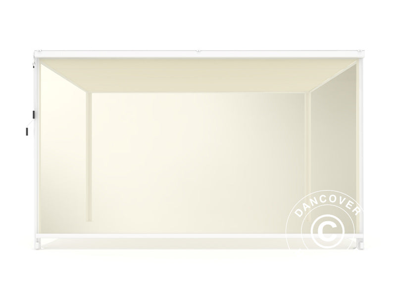Sidewall screen f/pergola gazebo San Fernando, 3 m, Beige