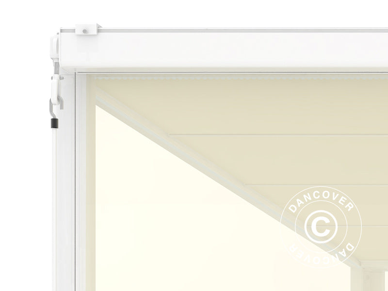 Sānsienas aizslietnis pergola nojume San Fernando, 3m, Smilškrāsā