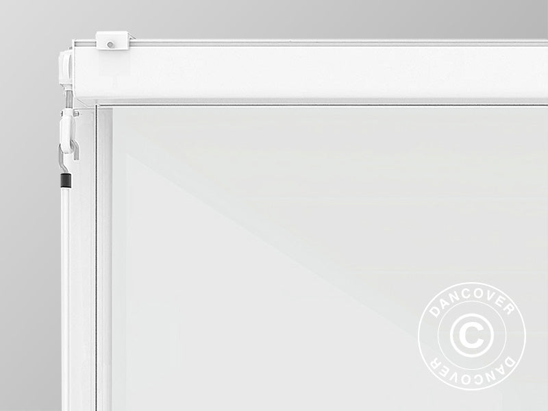 Sānsienas aizslietnis pergola nojume San Fernando, 3m, Balts