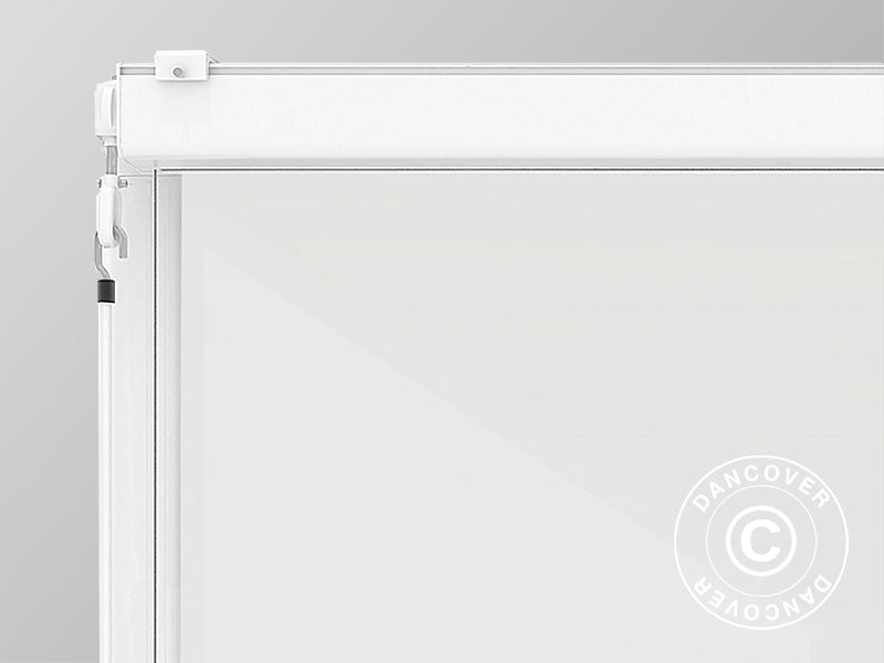 Tela de parede lateral p/ pavilhão Pergola San Fernando, 4m, Branco