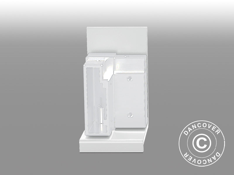 Sieninis laikiklis pavėsinėms San Pablo 3x3m, 3x4m ir 4x4m, Baltas, 2 vnt.