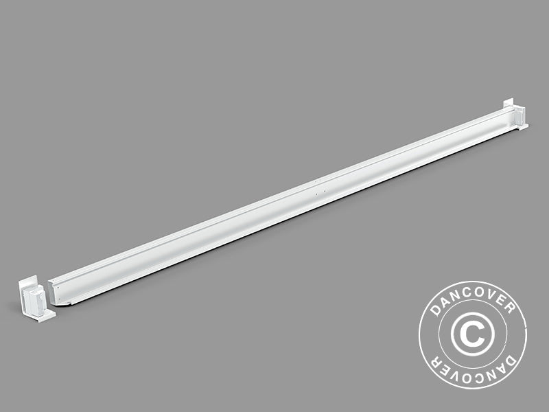 Staffa da parete per gazebo San Pablo 3x3m, 3x4m, e 4x4m, Bianco, 2 pz.