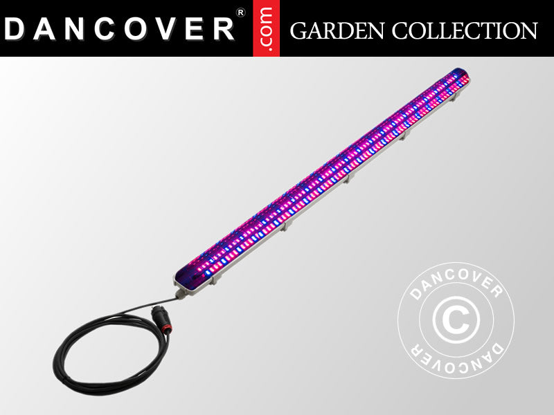 LED kasvivalo 1,26m, Harmaa