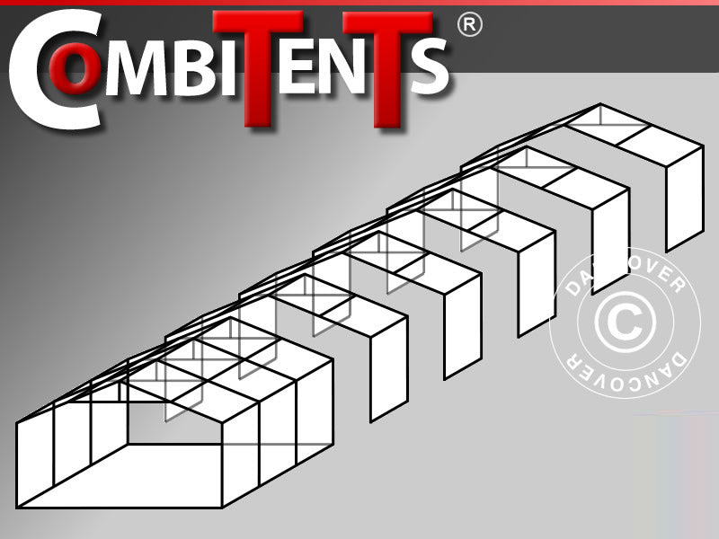 2 m pagarinājums priekš pasākumu telts CombiTents® SEMI PRO (8m sērija)