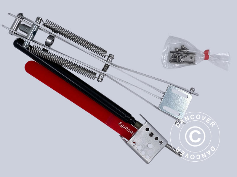 Automatic window opener for greenhouse, UNIVENT, Silver