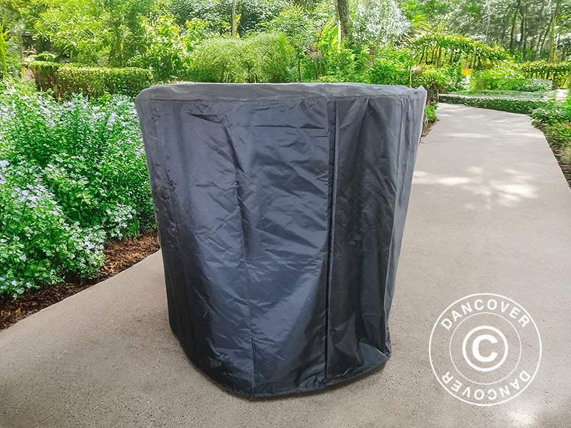 Cover for Fire Bowl w/Wood Storage, Ø60x73 cm, Black