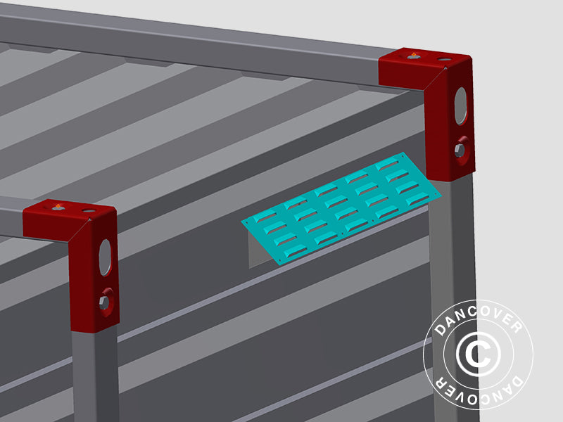 Lüftungsgitter für Container, Orion