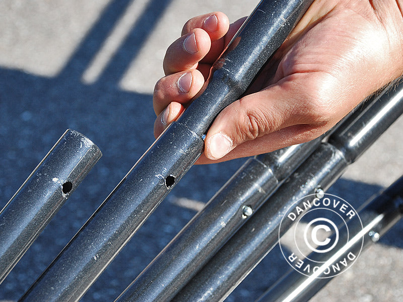 Saliekama Garāža (Mašīnai), 2,6x5,8x2,1m, Pelēks