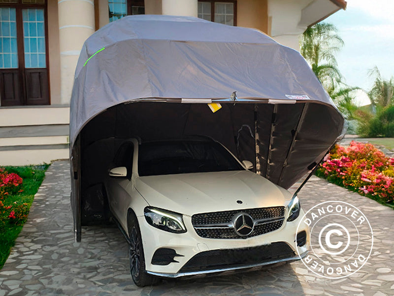 Faltgarage (Auto), 2,8x6,4x2,65m, Grau