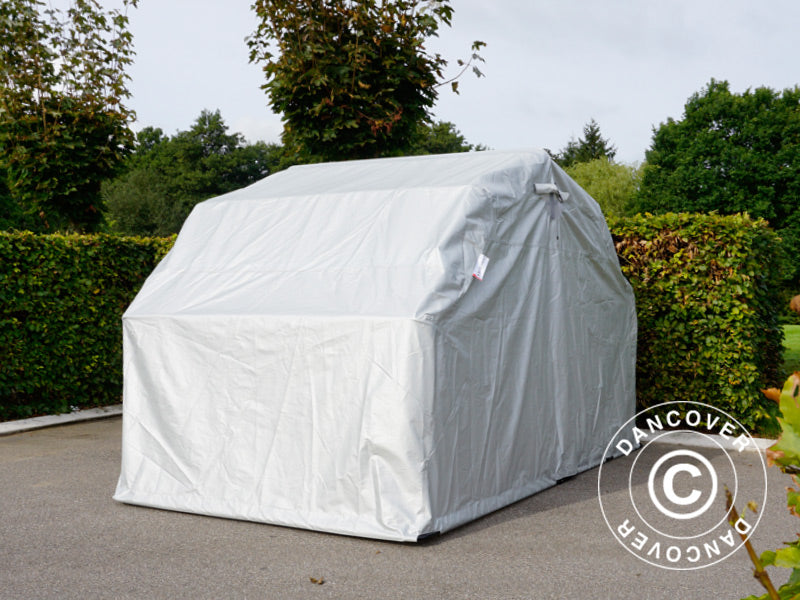 Faltgarage (Motorrad), 1,88x3,45x1,9m, Grau
