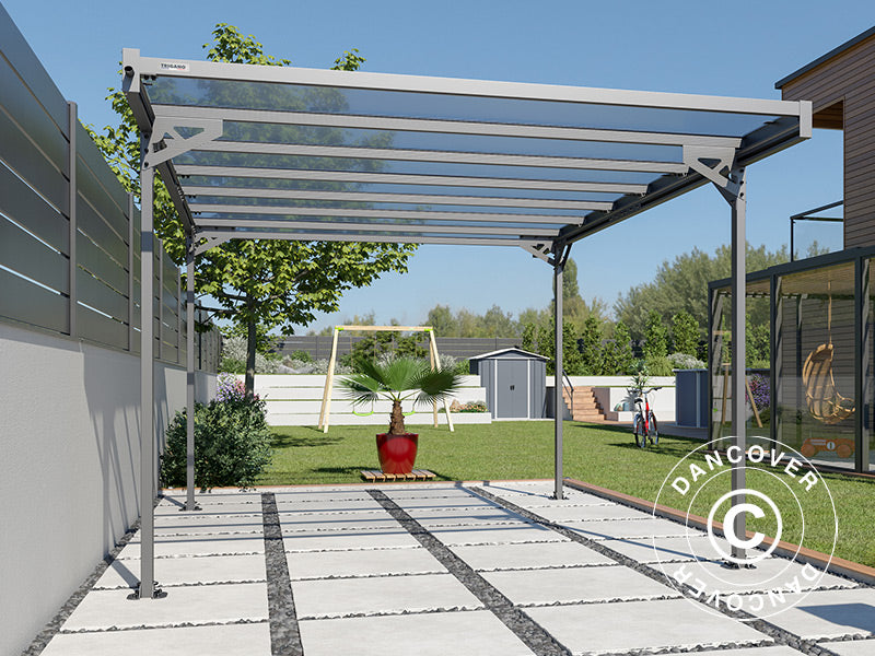 Carport Mistral, 3.09x5.09x2.27 m, Anthracite