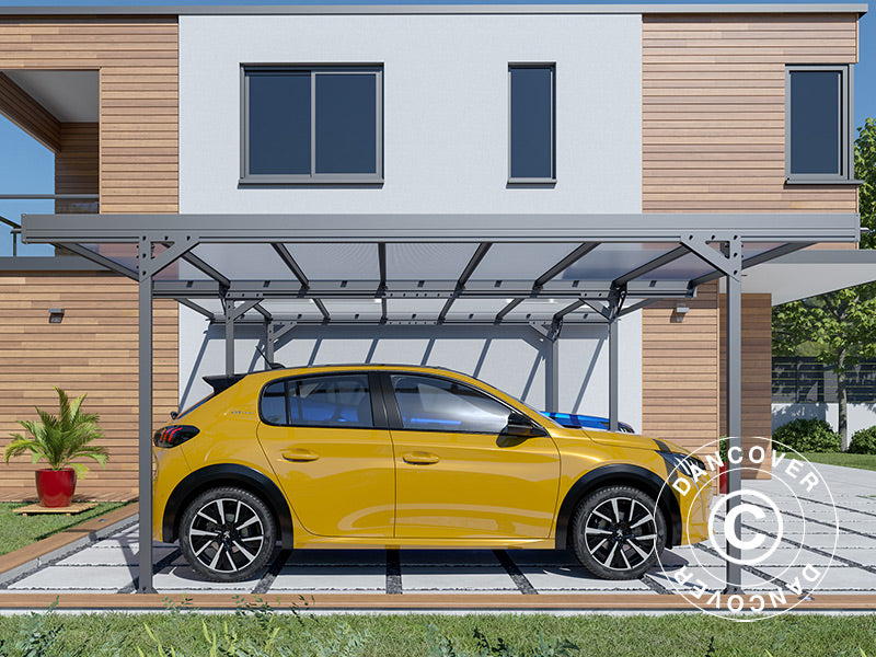 Doppelcarport Mistral Double, 6,06x5,09x2,27m, Anthrazit