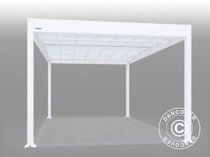 Carport Libeccio, 3.26x5.09x2.34 m, White