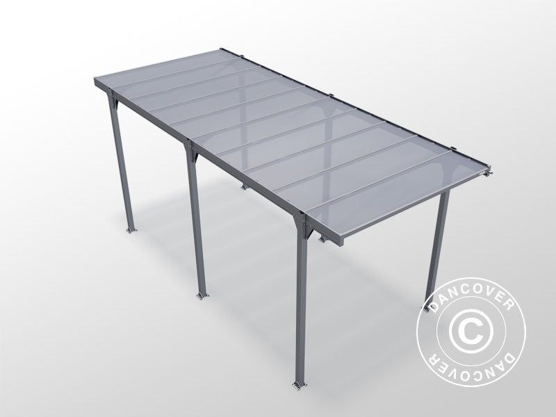 Carport XL, Hegoa 20, 3,17x7,19x3,17m, Anthrazit
