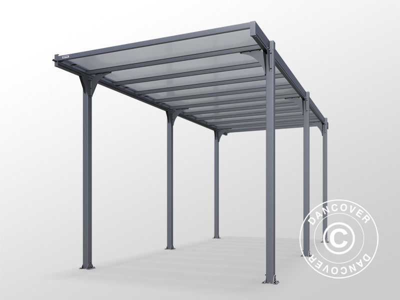 Carport XL, Hegoa 20, 3,17x7,19x3,17m, Anthrazit