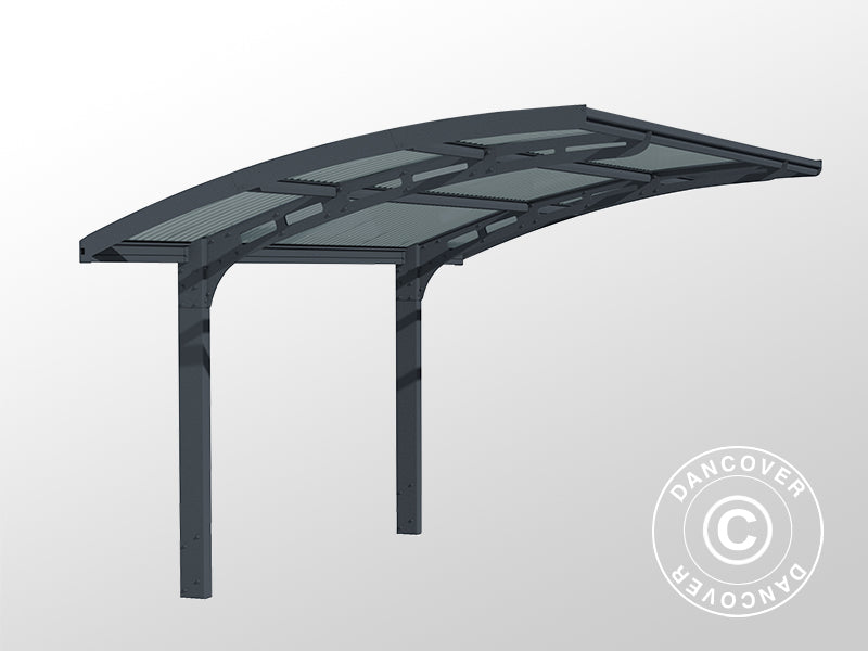 Automobilio stoginė Arizona, 2,89x4,95m, Palram/Canopia, Pilka