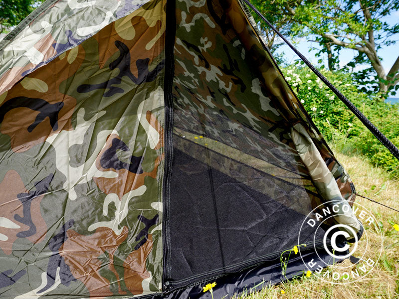 Camouflage tent Woodland MINI PACK, 2 persons