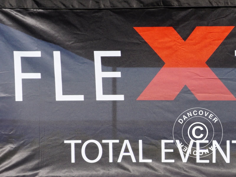 FleXtents® Gazebo Banner w/print, 3x1 m