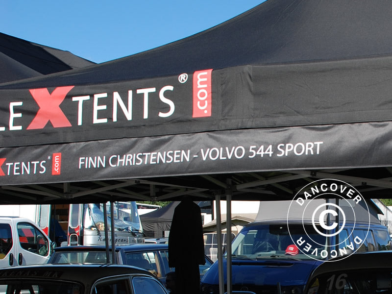 FleXtents® Gazebo Banner w/print, 4x0,2 m
