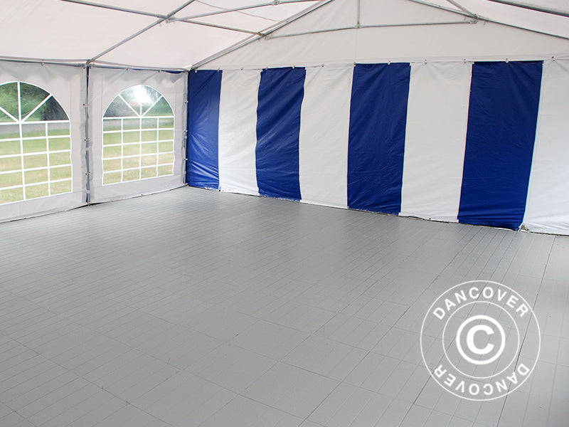 Plastic flooring Basic, Piastrella, Grey, 10.08 m²