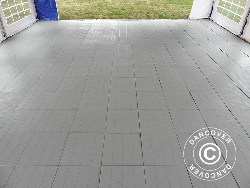 Plastic flooring Basic, Piastrella, Grey, 72 m²