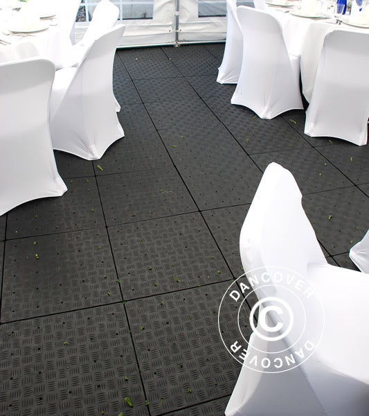 Flooring PRO 1 m², Anthracite (4 pc.)