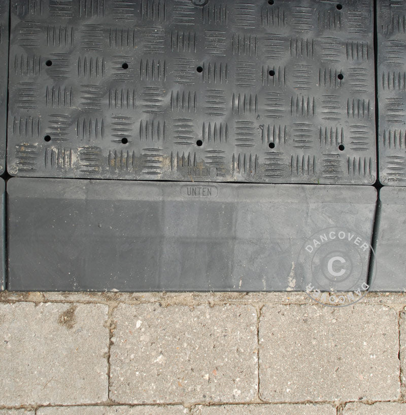Flooring Edge piece, Left, Anthracite